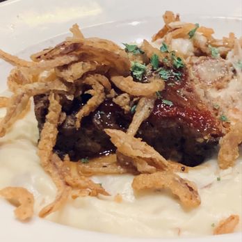 Local Goat - Bison Meatloaf - New American Near Me - Pigeon Forge, Tennessee
