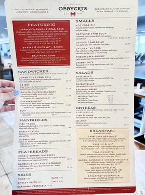 Menu photo 4 Obrycki's Restaurant and Bar Baltimore, MD Menu photo 4 Obrycki's Restaurant and Bar Baltimore, MD