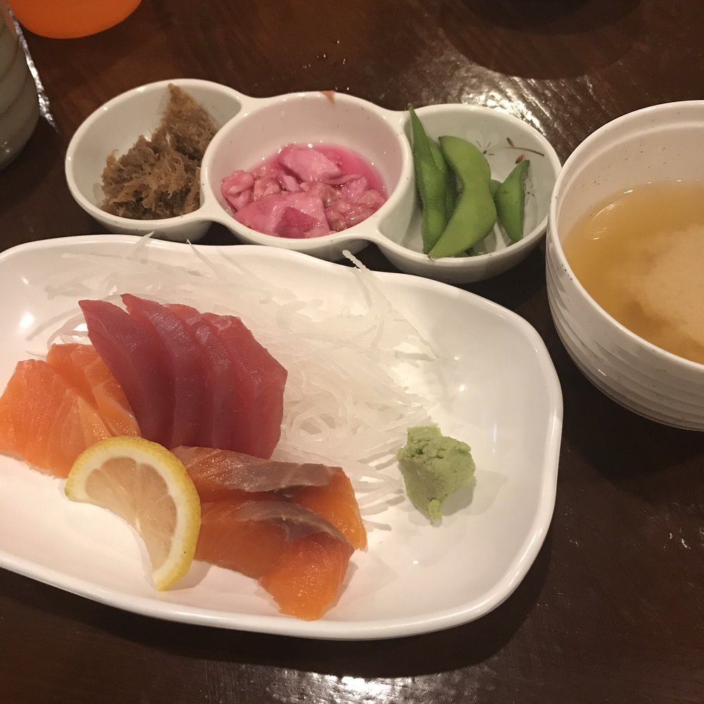 Kikuya - Sashimi, tsukemono and miso soup - Japanese Near Me - Honolulu, Hawaii Kikuya - Sashimi, tsukemono and miso soup - Japanese Near Me - Honolulu, Hawaii