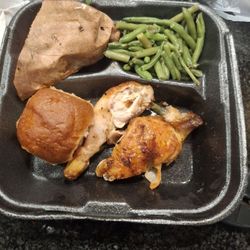 Cowboy Chicken - My meal