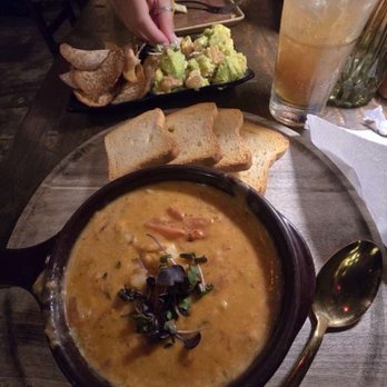 The Oyster Shack - Loaded lobster bisque - Seafood Near Me - San Juan, Puerto Rico