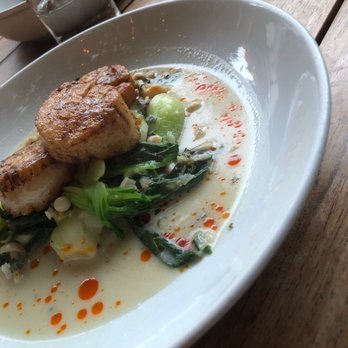 Ysabel - The Scallops had great flavor.. - New American Near Me - West Hollywood, California
