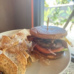 Breakfast burger Breakfast burger