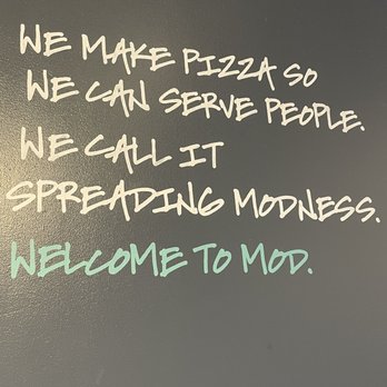 MOD Pizza - Wall decor - Fast Food Near Me - Mobile, Alabama