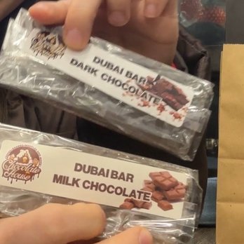 Chocolate House - Dubai (DARK) chocolate bar - Ice Cream & Frozen Yogurt Near Me - Clifton, New Jersey