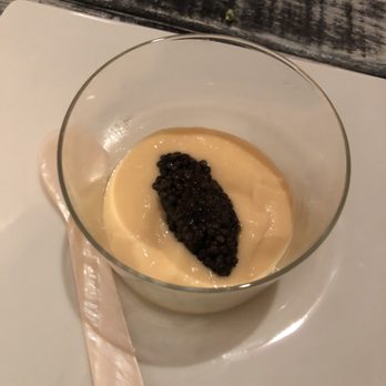 North Fork Table & Inn - Caviar with cantaloupe panna cotta - paired with champagne - New American Near Me - Southold, New York North Fork Table & Inn - Caviar with cantaloupe panna cotta - paired with champagne - New American Near Me - Southold, New York