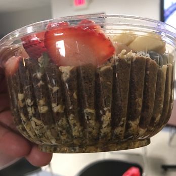 Cafe Nune - Bottom of the chocolate chia pudding bowl.... - Juice Bars & Smoothies Near Me - Dunellen, New Jersey Cafe Nune - Bottom of the chocolate chia pudding bowl.... - Juice Bars & Smoothies Near Me - Dunellen, New Jersey