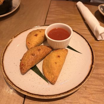 Chubby's Jamaican Kitchen - Handmade Beef Patties with Papaya Guava Hot Sauce - Caribbean Near Me - Toronto, Ontario