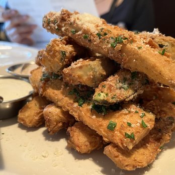 North Star American Bistro - fried eggplant & zucchini - New American Near Me - Brookfield, Wisconsin