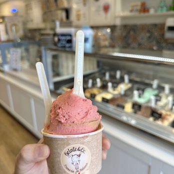 Gelato & Co - Strawberry and coffee - Gelato Near Me - Naples, Florida