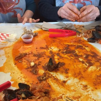 Big Hot Crab - The carnage. - Seafood Near Me - Chico, California Big Hot Crab - The carnage. - Seafood Near Me - Chico, California