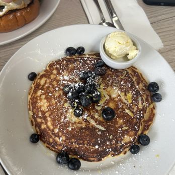 Shorehouse Kitchen - Blueberry and lemon corn meal pancakes! Delicious! - Breakfast & Brunch Near Me - Carlsbad, California Shorehouse Kitchen - Blueberry and lemon corn meal pancakes! Delicious! - Breakfast & Brunch Near Me - Carlsbad, California
