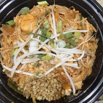Only Thai Authentic Kitchen - Pad Thai with mixed seafood - Thai Near Me - Fort Lauderdale, Florida Only Thai Authentic Kitchen - Pad Thai with mixed seafood - Thai Near Me - Fort Lauderdale, Florida
