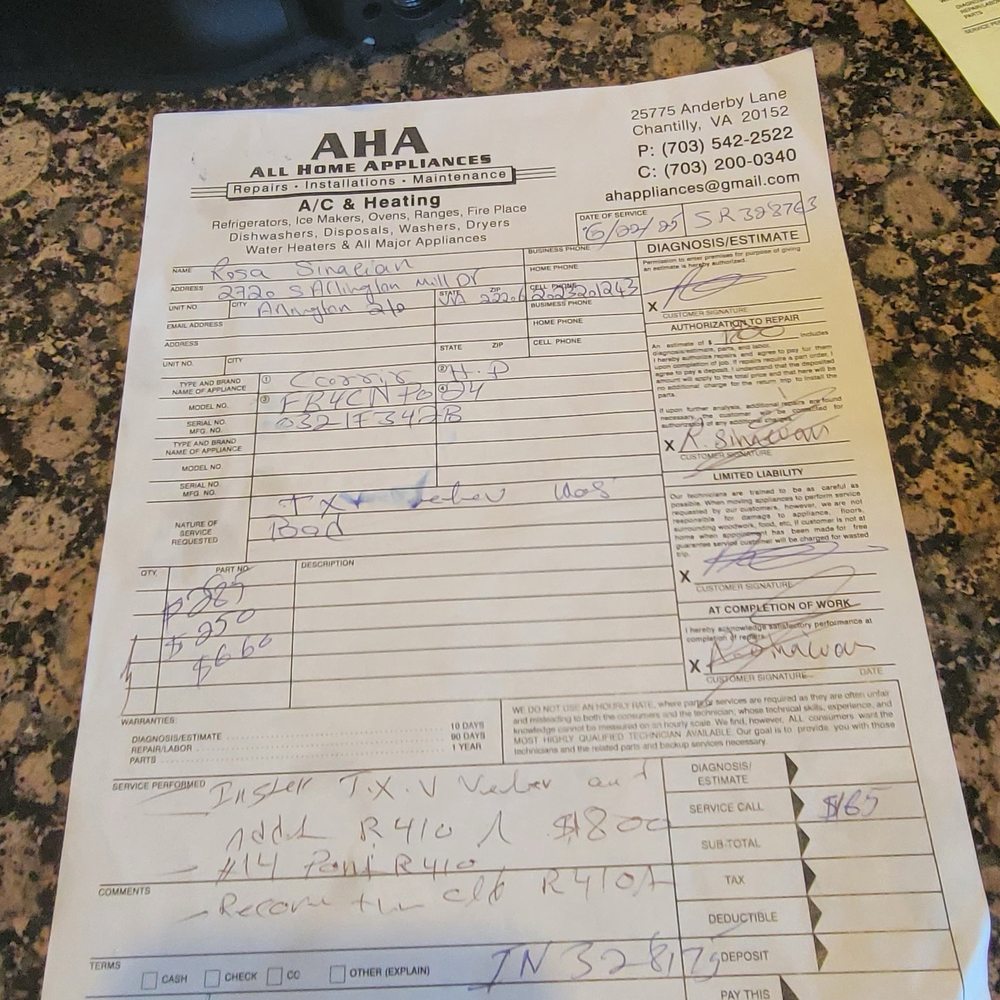 All Home Appliances & HVAC Services - Appliances & Repair Near Me - Chantilly, Virginia