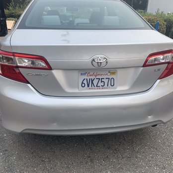 Fix Auto Warm Springs-Fremont - Original Bumper after the accident. But you can't see side damages to the car as it's pushed forward and the trunk was effected as well. - Body Shops Near Me - Fremont, California Fix Auto Warm Springs-Fremont - Original Bumper after the accident. But you can't see side damages to the car as it's pushed forward and the trunk was effected as well. - Body Shops Near Me - Fremont, California