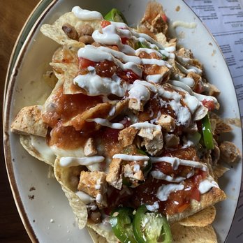 Parkside Restaurant - Nachos with chicken added - American Near Me - Raleigh, North Carolina Parkside Restaurant - Nachos with chicken added - American Near Me - Raleigh, North Carolina