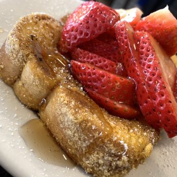 Emle's Restaurant - French toast with added strawberries - American Near Me - Northridge, California Emle's Restaurant - French toast with added strawberries - American Near Me - Northridge, California