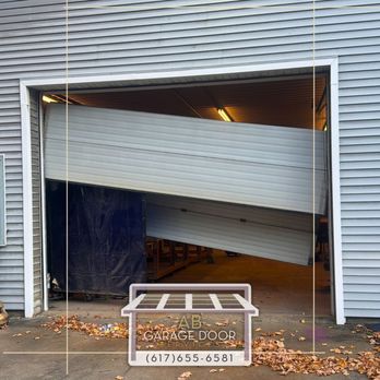 AB Garage Door - Off track repair - Garage Door Services Near Me - Bellingham, Massachusetts
