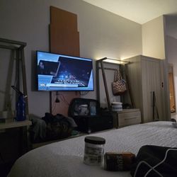 Making ourselves at home for our short stay.