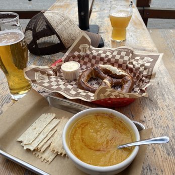 Icicle Brewing - Pretzel appetizer & pumpkin soup - Brewpubs Near Me - Leavenworth, Washington Icicle Brewing - Pretzel appetizer & pumpkin soup - Brewpubs Near Me - Leavenworth, Washington