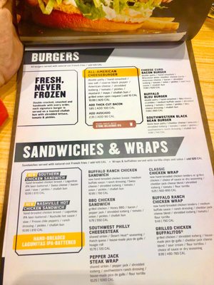 Menu photo 4 Buffalo Wild Wings Gadsden, AL