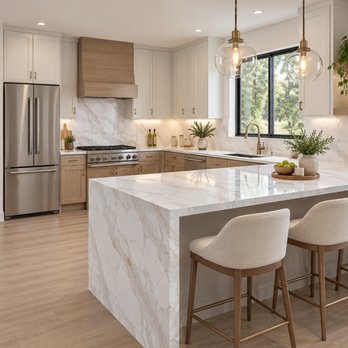 United Stone & Cabinet - Calacata Montana - Cabinetry Near Me - Upland, California United Stone & Cabinet - Calacata Montana - Cabinetry Near Me - Upland, California