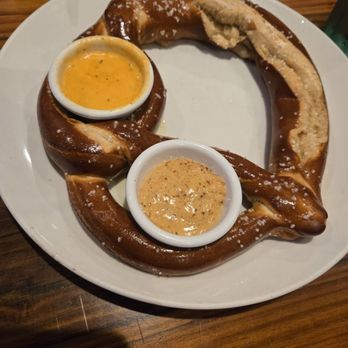 Miller's Ale House - Warm Bavarian Pretzel - American Near Me - Miami, Florida