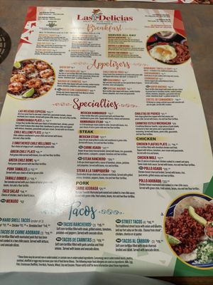 Menu photo 2 Las Delicias North Denver, CO Menu photo 2 Las Delicias North Denver, CO
