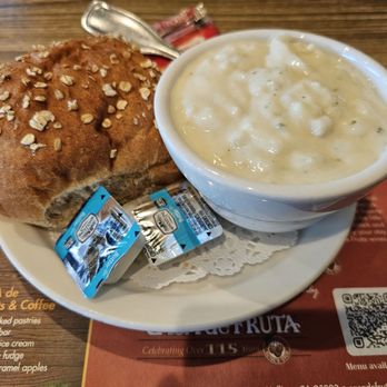 Casa de Fruta - Soup of the day: clam chowder - Fruits & Veggies Near Me - Hollister, California