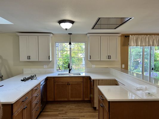 Kitchen cabinets - This client has been planning a kitchen remodel for years and we were honored she chose us to create the kitchen of her dreams! We worked closely with her every step of the way to be sure every detail she asked for, she received. This client is very happy and we could not be prouder of the outcome. Kitchen cabinets - This client has been planning a kitchen remodel for years and we were honored she chose us to create the kitchen of her dreams! We worked closely with her every step of the way to be sure every detail she asked for, she received. This client is very happy and we could not be prouder of the outcome.