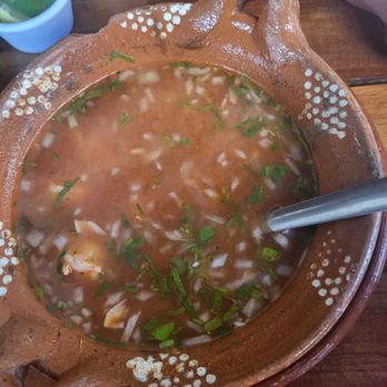 Chiltepin Marisquillos - Shrimp soup - Seafood Near Me - Playa del Carmen, ROO
