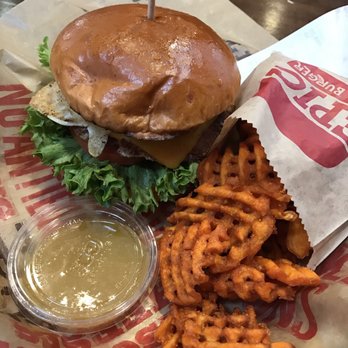 Epic Burger - Turkey burger with cheese and egg. Sweet potatoes and honey mustard meal w/ drink $12 - Burgers Near Me - Chicago, Illinois Epic Burger - Turkey burger with cheese and egg. Sweet potatoes and honey mustard meal w/ drink $12 - Burgers Near Me - Chicago, Illinois