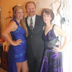 Jewels On Pacific Avenue - My husband, daughter and myself at the Anniversary party for Jewels on Pacific in 2012