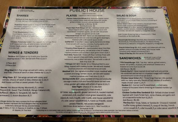 Menu photo 1 Public House Chattanooga, TN Menu photo 1 Public House Chattanooga, TN