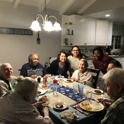 Addie's Cottage Senior Living - Family visit on Birthday!