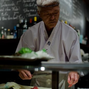 Sushi Sake - our adorable chef! copyright Mimi Park. - Japanese Near Me - Richardson, Texas Sushi Sake - our adorable chef! copyright Mimi Park. - Japanese Near Me - Richardson, Texas