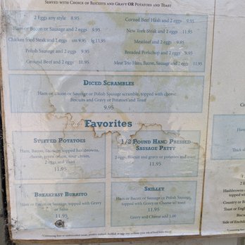 Patti's Kitchen - a menu for breakfast - American Near Me - Gold Hill, Oregon