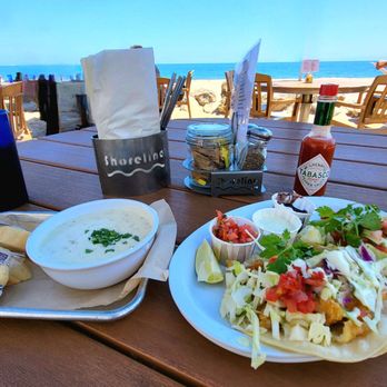 Shoreline Cafe - Tacos and chowder, and oh what a view! - Seafood Near Me - Santa Barbara, California