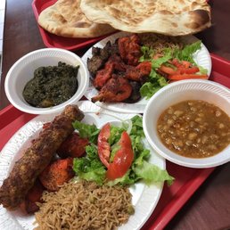Combo kabob platters Combo kabob platters