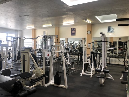Photo of Diego's Power Alley Gym - Oakland, CA, US. Half of main area