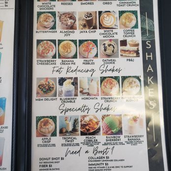 Blend - Shake Menu - Coffee & Tea Near Me Blend - Shake Menu - Coffee & Tea Near Me