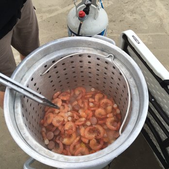 Rollin' Tide Boil - Shrimp, sausage, new potatoes, and crab! - New American Near Me - Port Aransas, Texas Rollin' Tide Boil - Shrimp, sausage, new potatoes, and crab! - New American Near Me - Port Aransas, Texas