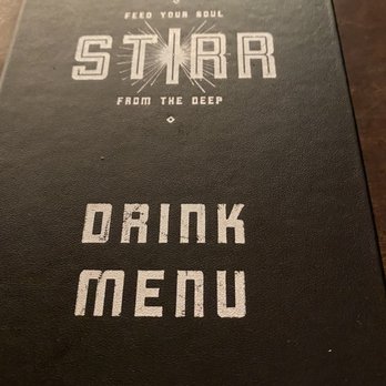 STIRR - Menu - Cocktail Bars Near Me - Dallas, Texas STIRR - Menu - Cocktail Bars Near Me - Dallas, Texas