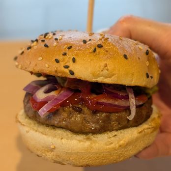 Hero Certified Burgers - Colossus - Classic hero burger - Burgers Near Me - Vaughan, Ontario Hero Certified Burgers - Colossus - Classic hero burger - Burgers Near Me - Vaughan, Ontario