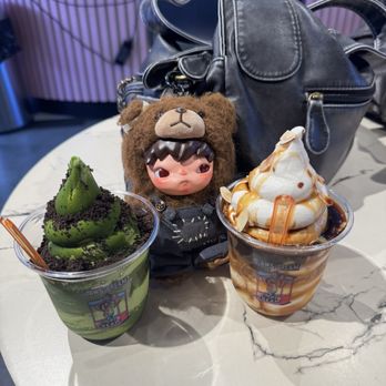 Claws and Cream - matcha affogato and coffee affogato - Coffee & Tea Near Me - Garden Grove, California