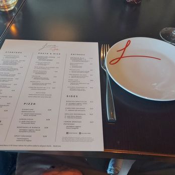 Luna By Giada - Menu. - Italian Near Me - Scottsdale, Arizona Luna By Giada - Menu. - Italian Near Me - Scottsdale, Arizona
