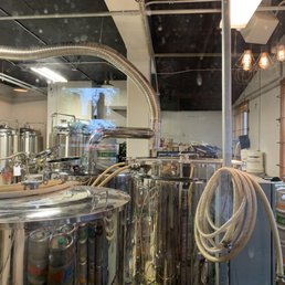 The brewing area