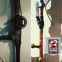 Alder Plumbing - Main water valve replacement.
