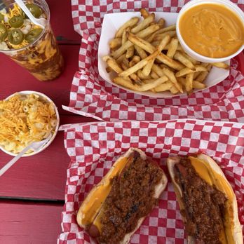 Pittsburgh Street Dogs - Chili cheese dogs, Mac n cheese, cheese fries, walking taco - Hot Dogs Near Me - Springdale, Pennsylvania