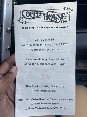 Coffee House Too by null